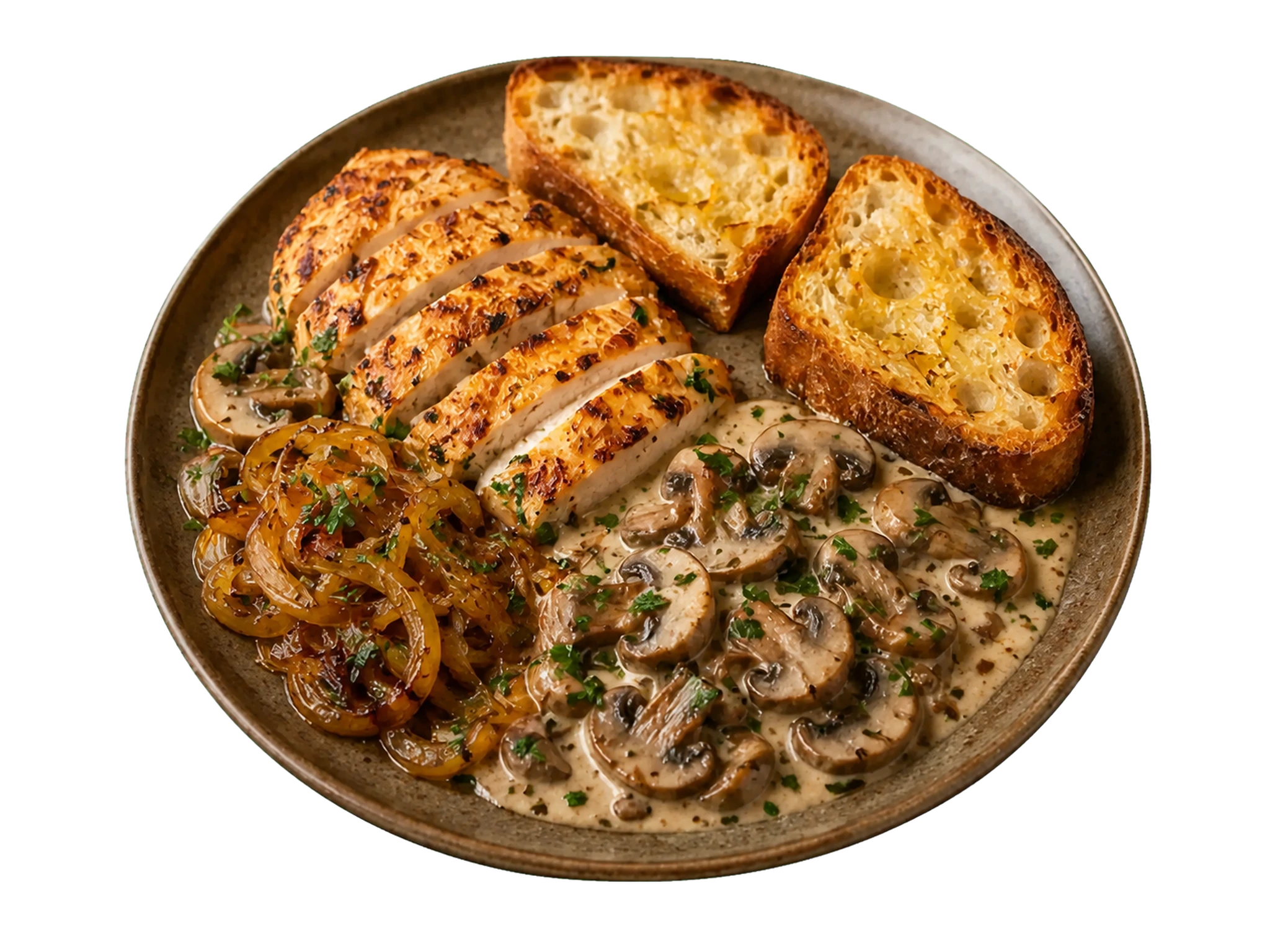 Garlic mushroom chicken