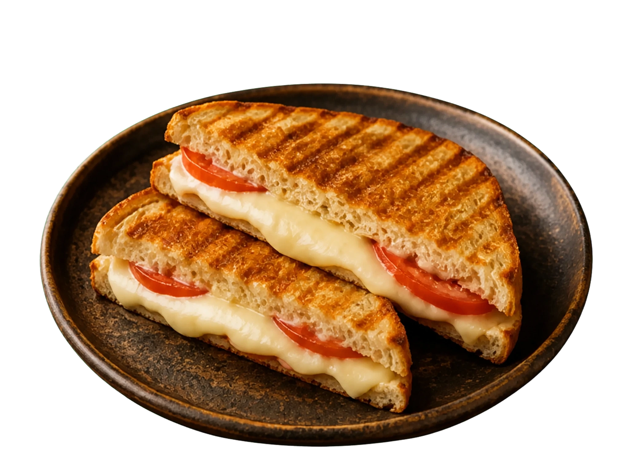 Mozzarella and Tomato Panini