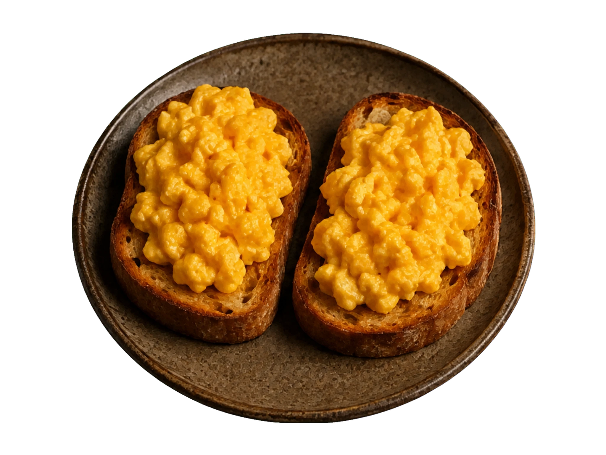 Scrambled Eggs On Toast